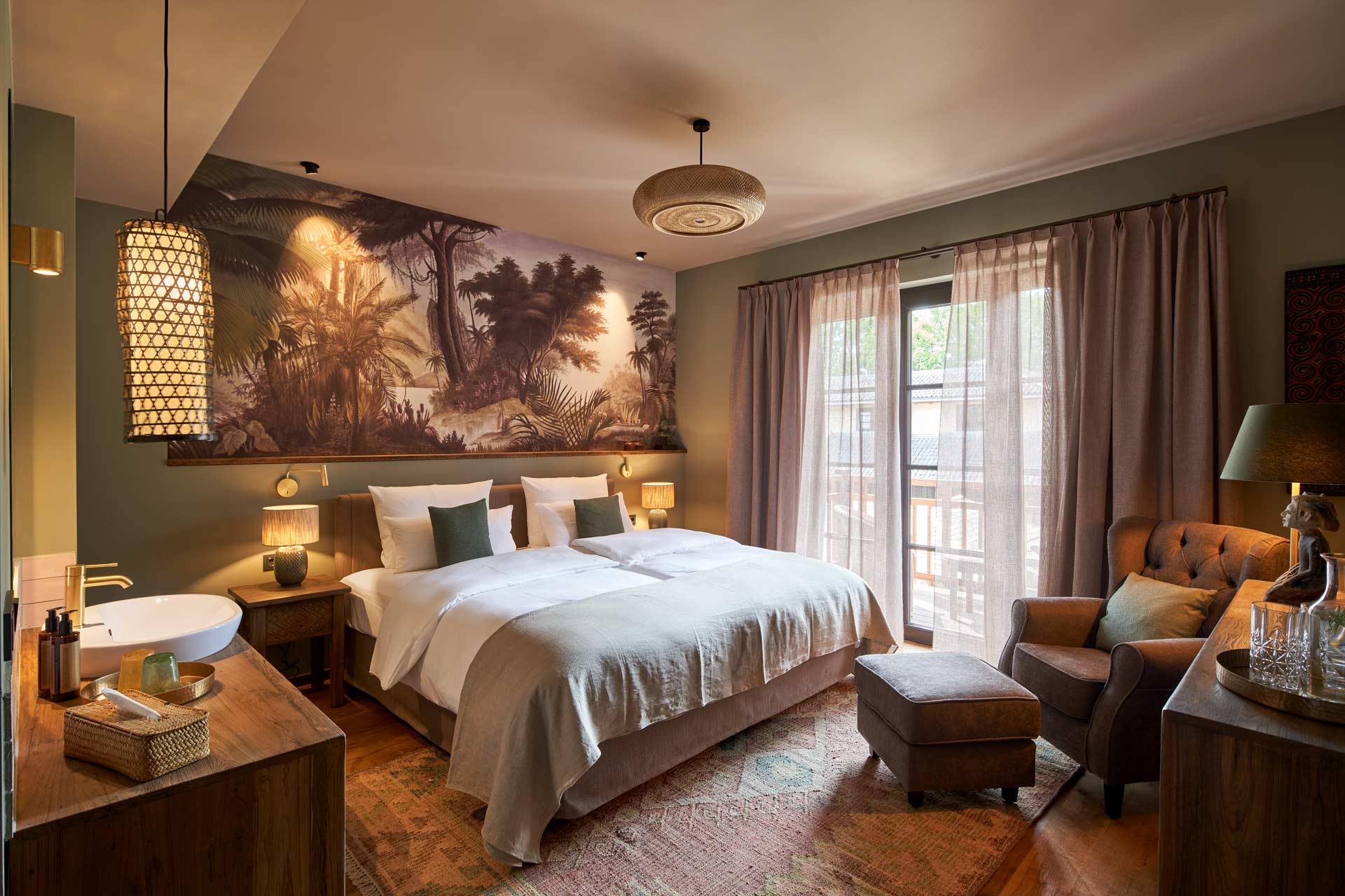 vabali spa Hotel Hamburg Zimmer