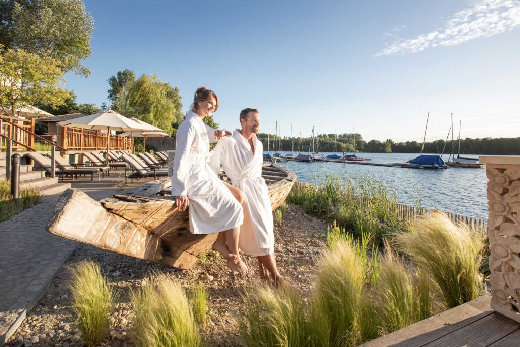 vabali spa Duesseldorf Aussenanlage